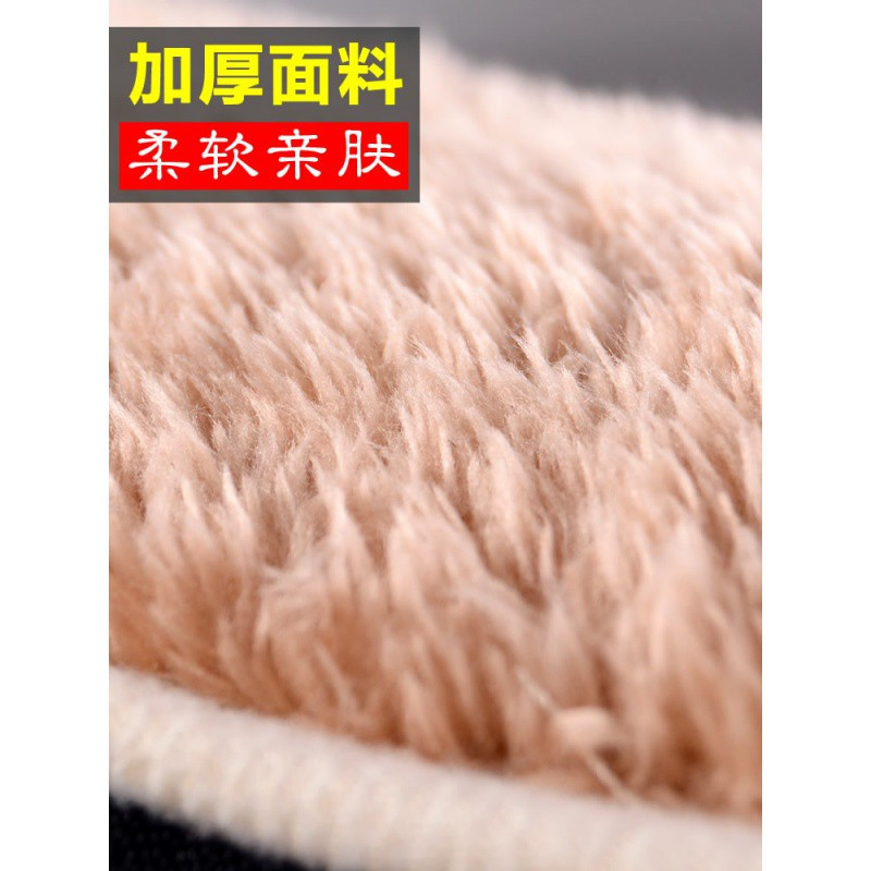 加厚马桶坐垫家用冬季可爱坐便垫网红马桶垫毛绒拉链式坐便套通用 三维工匠