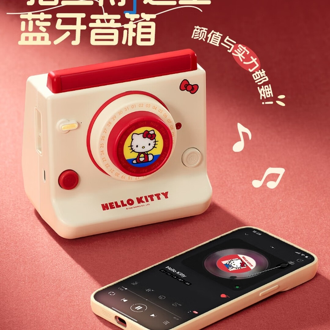 马克图布 Hello Kitty万年历拍立得音箱-礼盒版(内含礼袋)高清大图