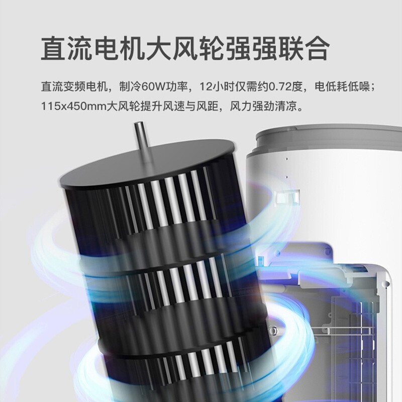 飞利浦(Philips) 空调扇 冷风扇 冷风机家用制冷机单冷塔扇加水冷气风扇遥控负离子风扇大风力 ACR5164TC