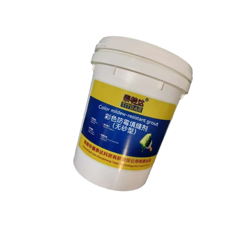 泰特达 彩色防霉填缝剂(无砂型) 18KG(颜色请备注) 桶高清大图