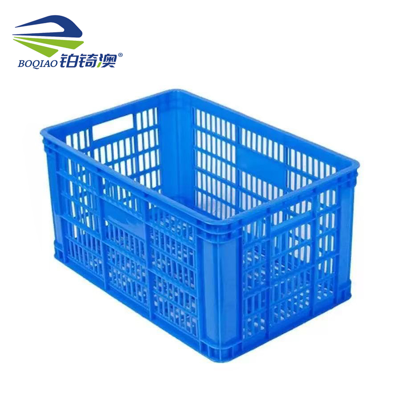 铂锜澳塑料周转筐(颜色可选)/555*415*185mm/个高清大图