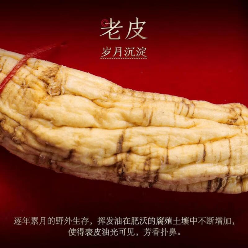 长白山人参林下参干货礼盒大补元气林下参15g*1盒