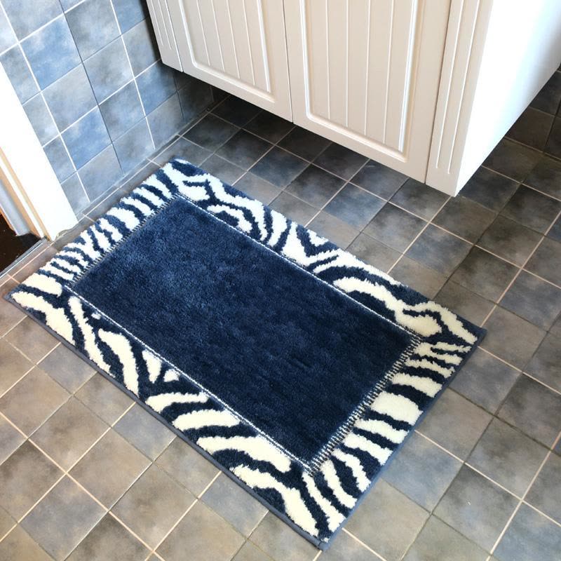 美帮汇卫浴口吸水地垫脚垫 美式地毯地垫简约吸水可机洗地垫垫进图片