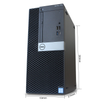 戴尔DELL OptiPlex 7050MT 商用台式机电脑主机 i7-7700 16G 256GB+1TB 4G独显