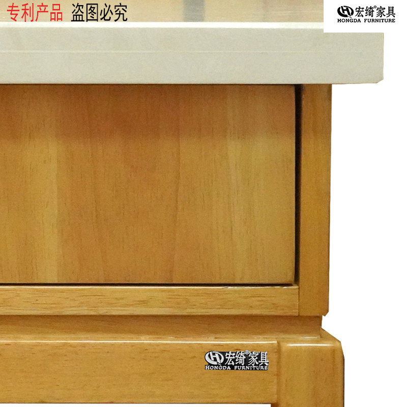 宏绮家具(HQ)星级酒店公寓床头柜 星级家具定制 床头柜