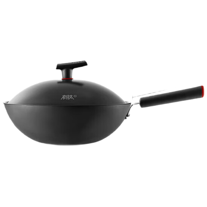 苏泊尔钛铁无涂层精铁炒锅 HC32YT1 32cm 均匀导热易洁耐用