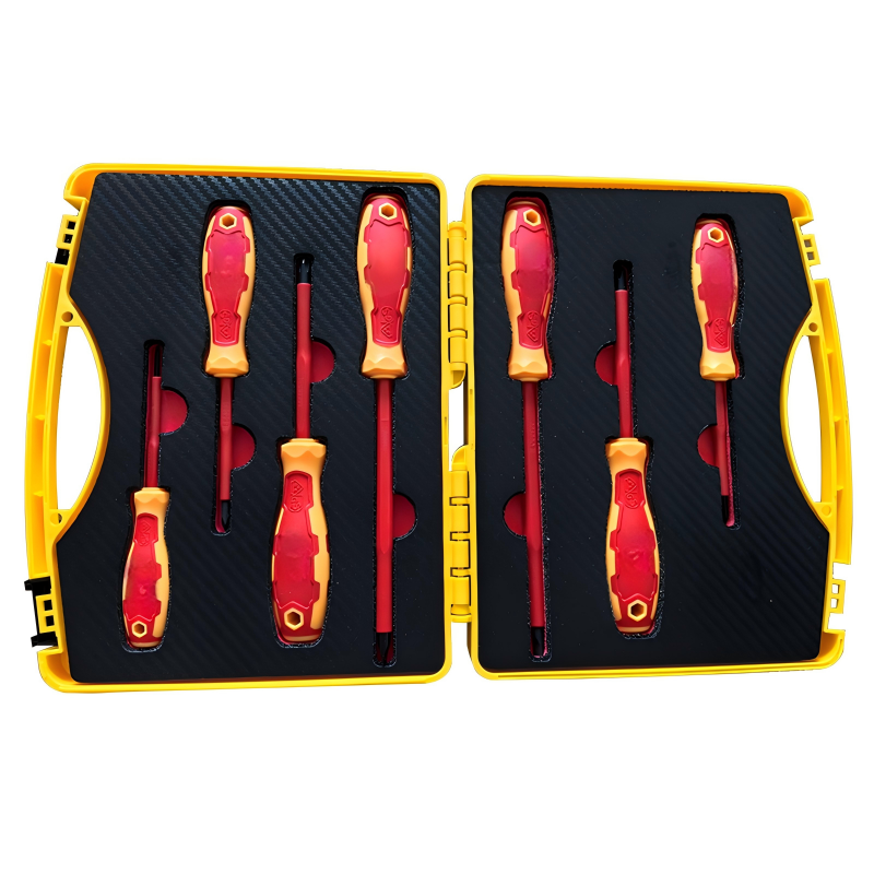 优诗提念YSTN-SDZH101VDE绝缘手动工具7件套(计价单位:套)红黄色高清大图
