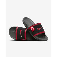 耐克(NIKE)男士CincinnatiReds球队徽标缓震凉鞋时尚舒适夏季休闲 Black/Dark_Smoke_Grey/Sport_Re 47.5