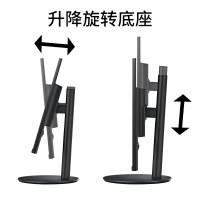 三星(SAMSUNG)27英寸2K高清电脑显示器 IPS屏 75Hz 旋转升降底座 窄边框爱眼不闪屏 F27T700QQC(HDMI*2+DP)
