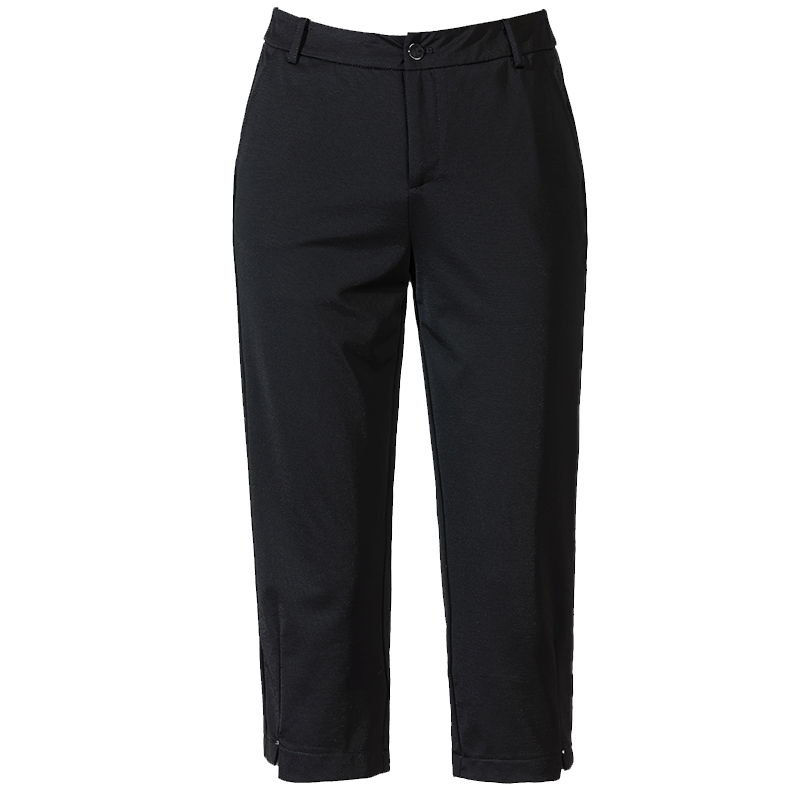 逸阳2020夏季新款休闲裤女七分铅笔裤女裤品牌图片