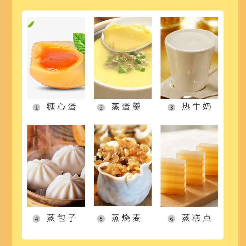 欧博思家用多功能 煮蛋器 双层全自动 防干烧蒸蛋器PA-601高清大图