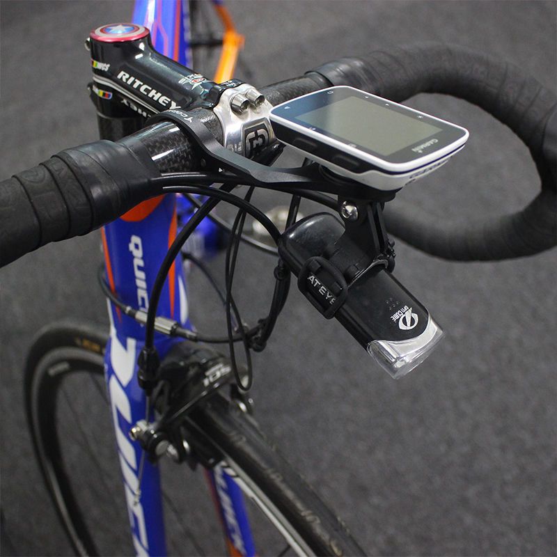 黑色佳明码表架送灯夹corki码表架佳明wahoo码表支架黑鸟迈金延长支架