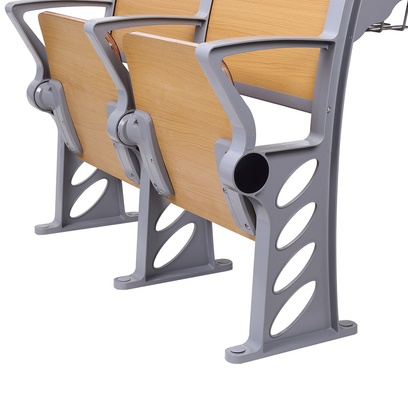臻远ZY-LTY-86 阶梯教室排椅礼堂椅会议室报告厅联排椅 后排双人位高清大图