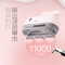 美的(Midea)除螨仪B5J 无线手持床上家用吸尘器 高频拍打 UV紫外线杀菌除螨二合一 小粉盒 紫外线杀菌除螨粉色