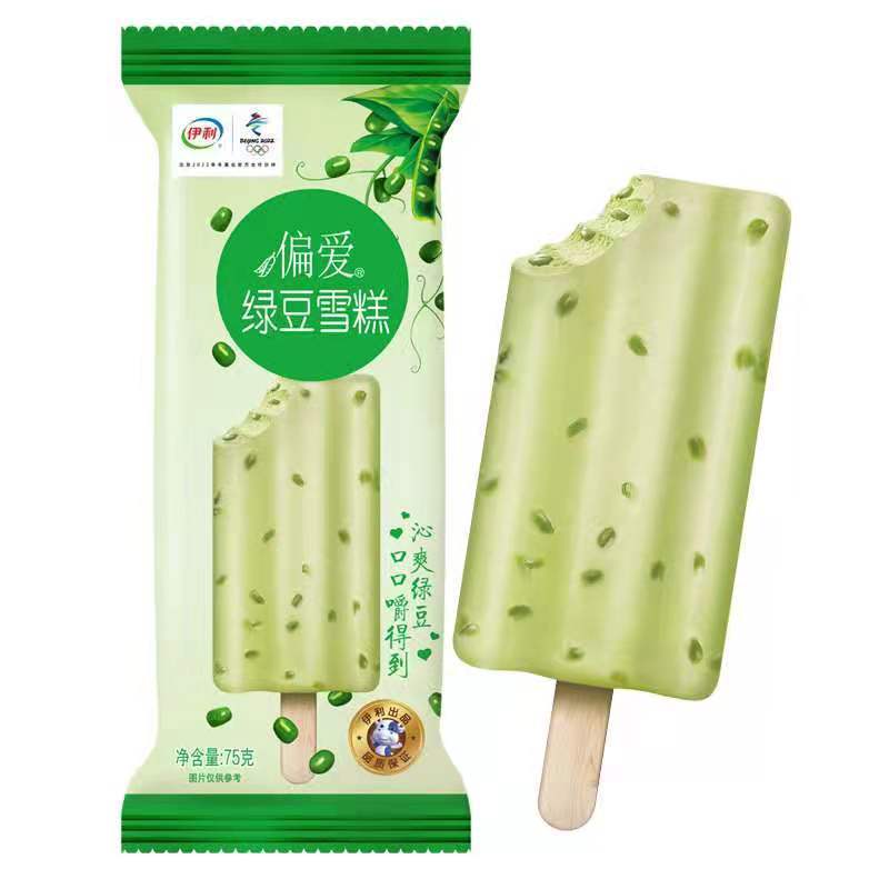 伊利偏爱绿豆雪糕75g