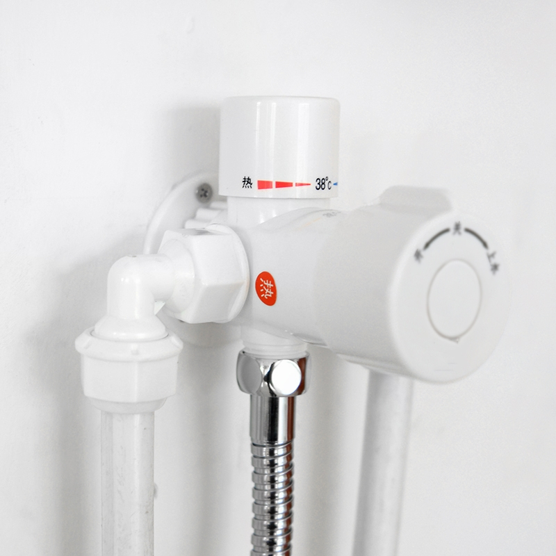 恒温阀闪电客明装智能家用混水阀太阳能热水器专用冷热水调温器龙头