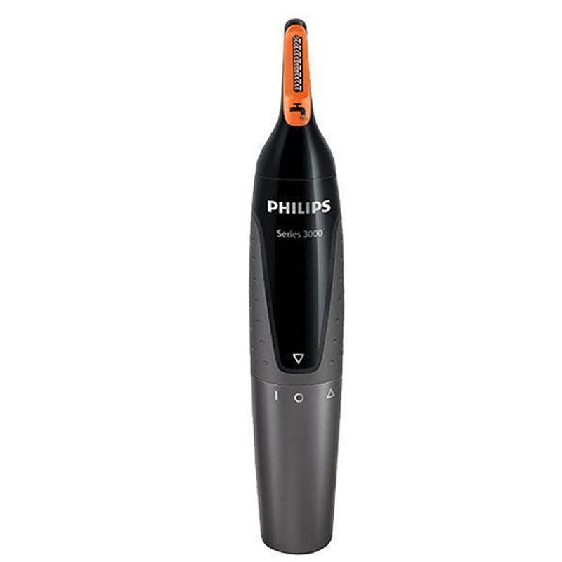 [先进网罩系统]飞利浦(Philips) NT3160 鼻毛修剪器 修眉器 干湿两用 全身水洗 不锈钢刀片 干电式