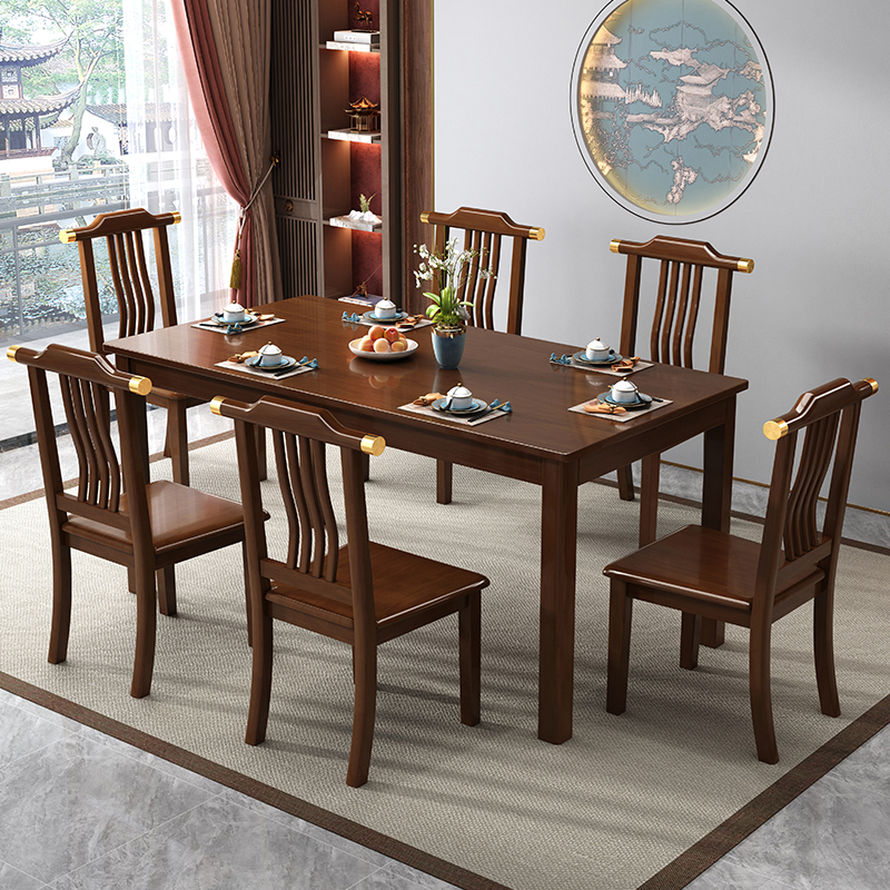 圣承启餐厅餐桌单桌1.2m张高清大图