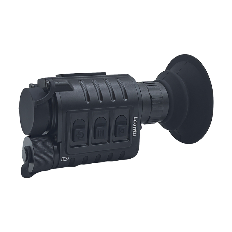 Lcantu徕佳图TR60 单目头盔式红外热成像侦察仪 非制冷型热成像仪高清大图