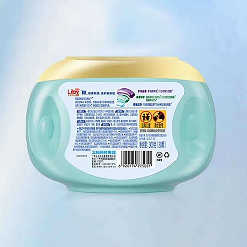 立白洗衣凝珠极净超洁专护天然洗衣凝珠300g(30颗)高清大图