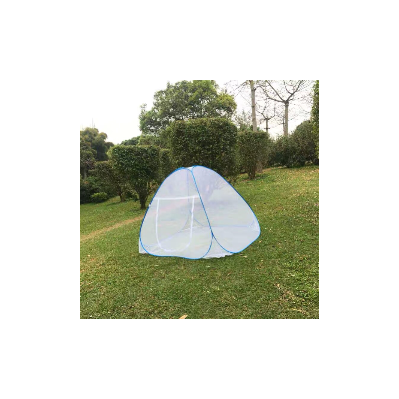 夏季户外旅行折叠免安装蒙古包蚊帐09m15米18床打地铺露营帐篷