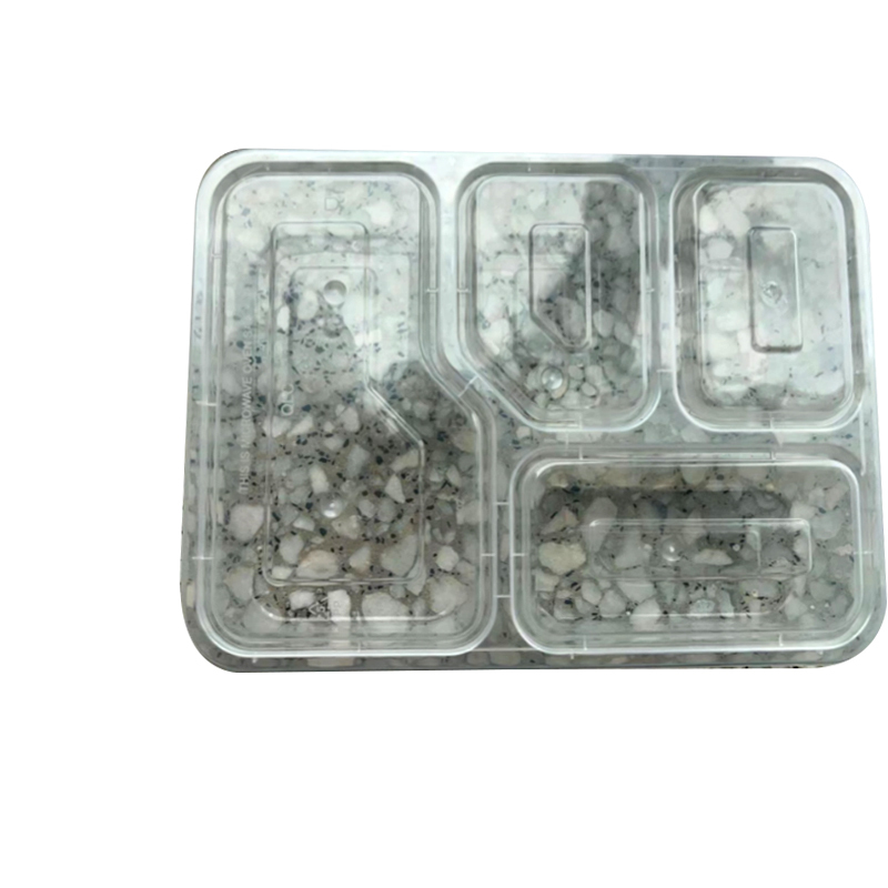 苏宁宜品推荐四格餐盒150套/箱