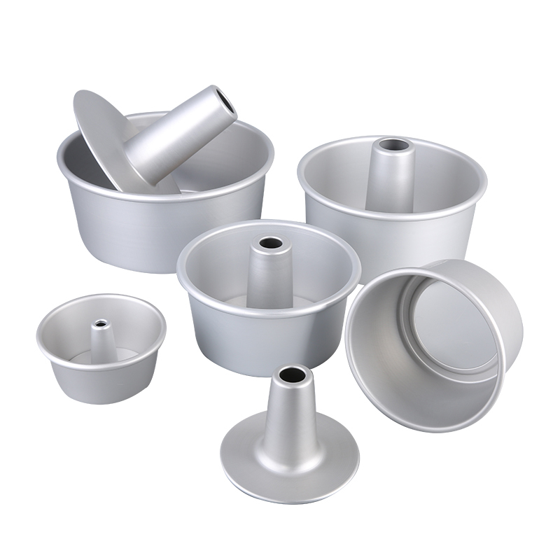 中空模具 6寸圆形家用烘焙活底阳极蛋糕模具天使蛋糕模具|SN5280(约4寸)