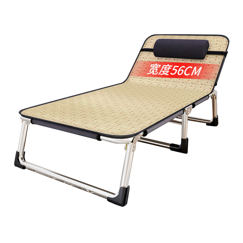 豫汉迎单人床折叠床 单人床折叠床176*56*30cm