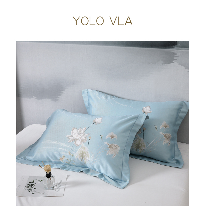 悠恋娜YOLO VLA竹纤维床单三件套凉席竹凉席1.5米床1.8米床单人双人床单竹纤维毯