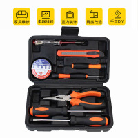 鑫虎威 家用车载电工工具箱五金手动工具包套装多功能工具综合维修组套8件套