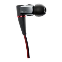 索尼(SONY)XBA-A1AP 圈铁结合通话耳机 搭载线控和麦克风入耳式有线耳机 黑色