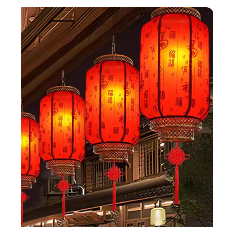 锦瑞星仿古红灯笼80cm 个高清大图
