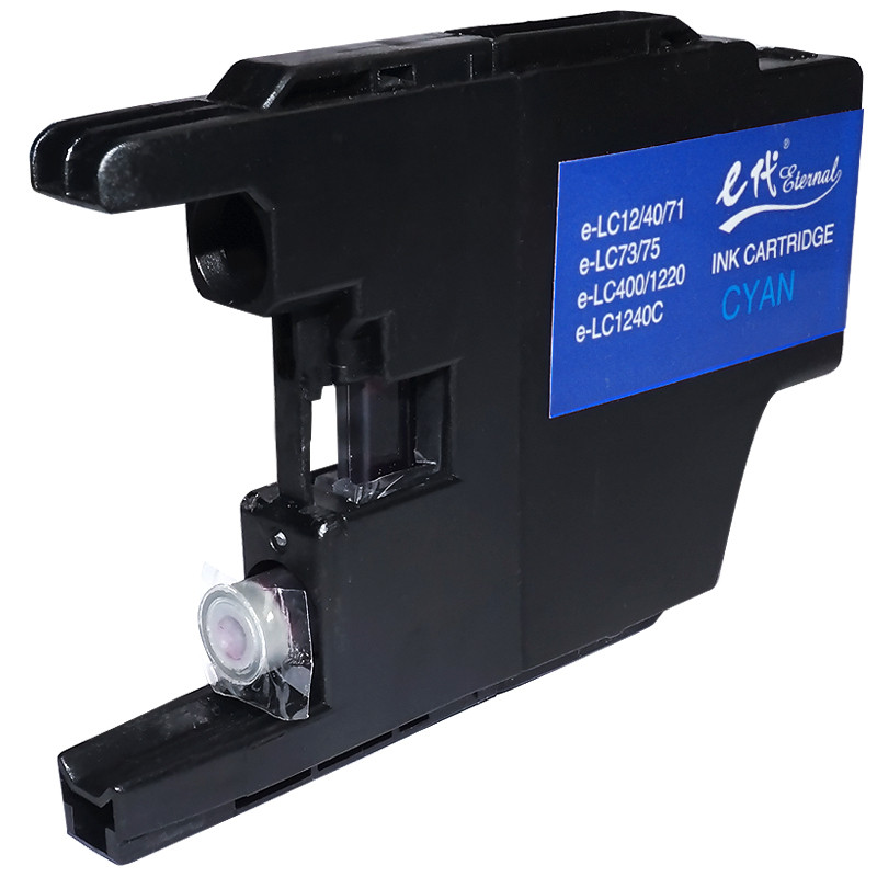 e代经典 e-LC400C墨盒 蓝色 适用兄弟MFC-J430W ;MFC-J825DW ;MFC-J625DW高清大图