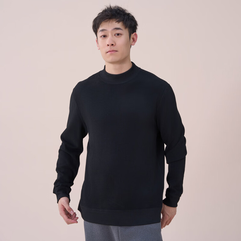 小护士 男士舒柔寸领保暖上衣 BNY023/件高清大图