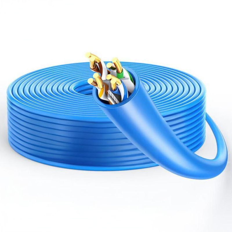 匠本色 ZK-JBSWX008 六类无氧铜 0.57 非屏蔽 305米网线(计价单位:箱)蓝色高清大图