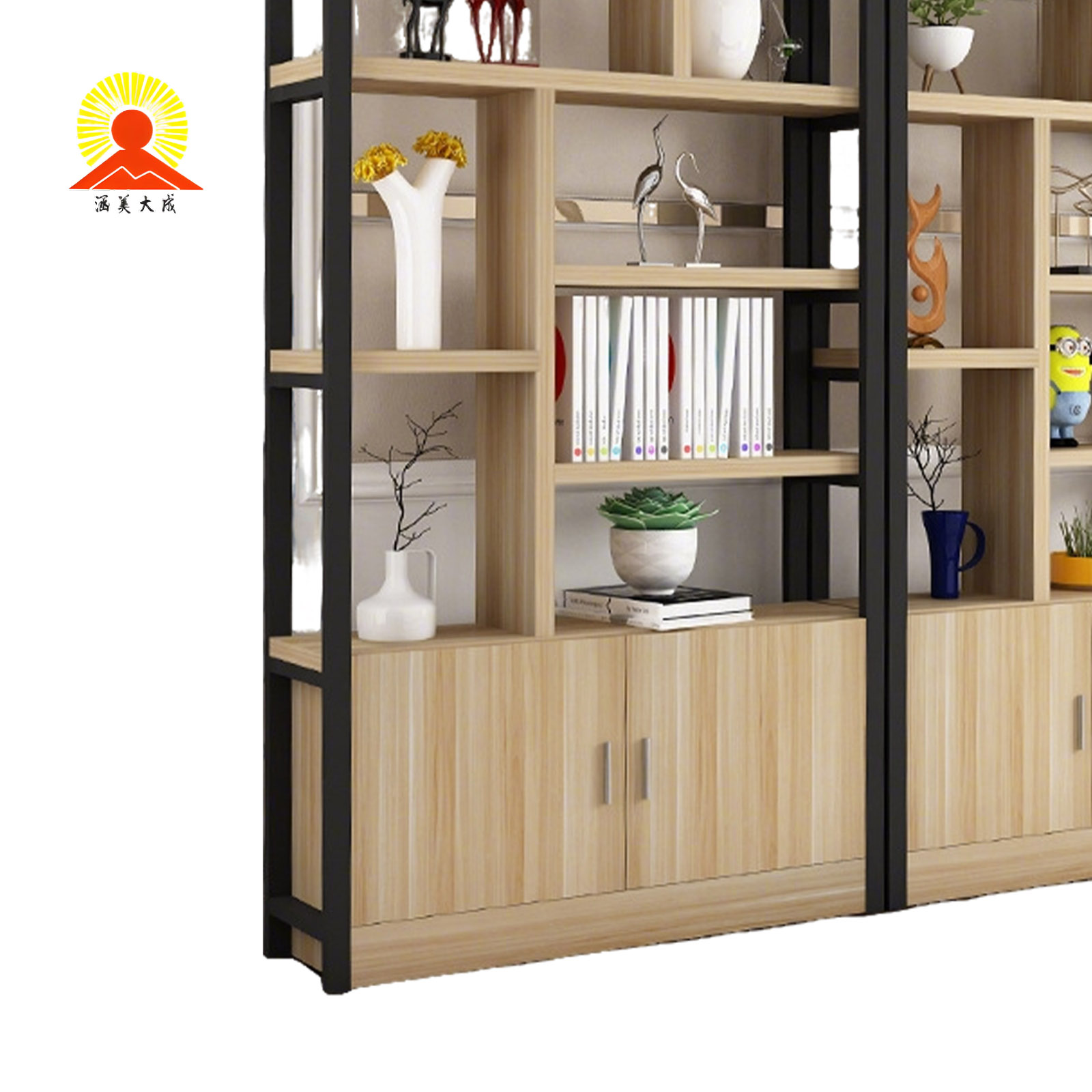 涵美大成 展示柜 1820*1200*280mm 组高清大图