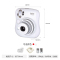 富士(FUJIFILM)INSTAX 拍立得 相机 一次成像相机 mini25 相机 白色 富士小尺寸 胶片相机