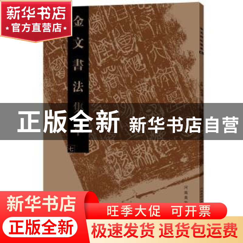 正版 金文书法集萃:七 张志鸿主编 河南美术出版社 9787540139919