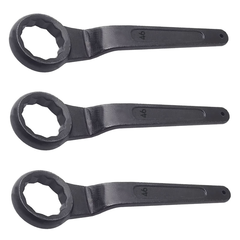 立伟铁牛单头梅花扳手46mm/把高清大图