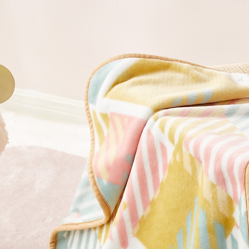 洁丽雅法兰绒盖毯-吉尔吉特-JLYMT007高清大图