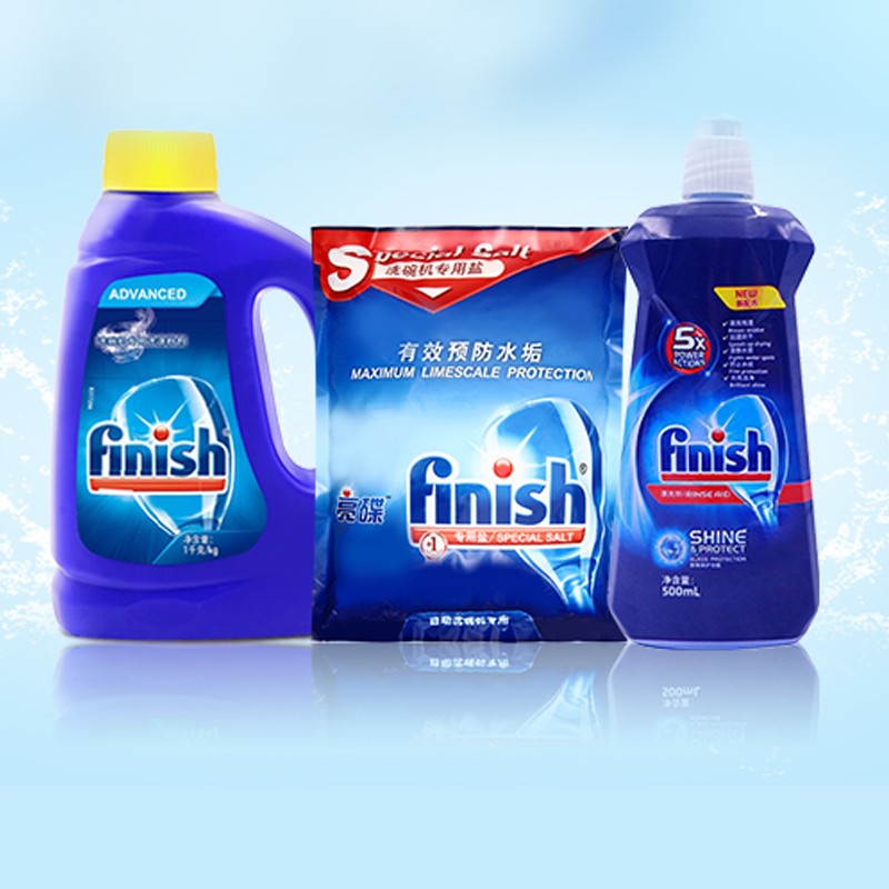 Finish洗碗机耗材 洗碗粉洗碗机专用洗涤剂配件高清大图