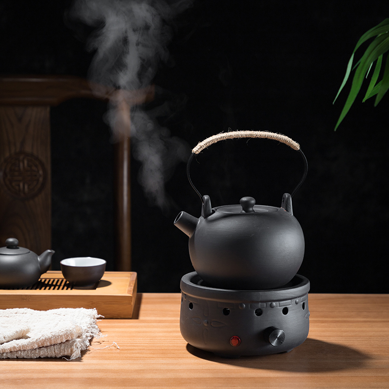 茶炉电陶炉煮茶家用迷你小型铁壶煮茶器泡茶炉温茶器保温茶座