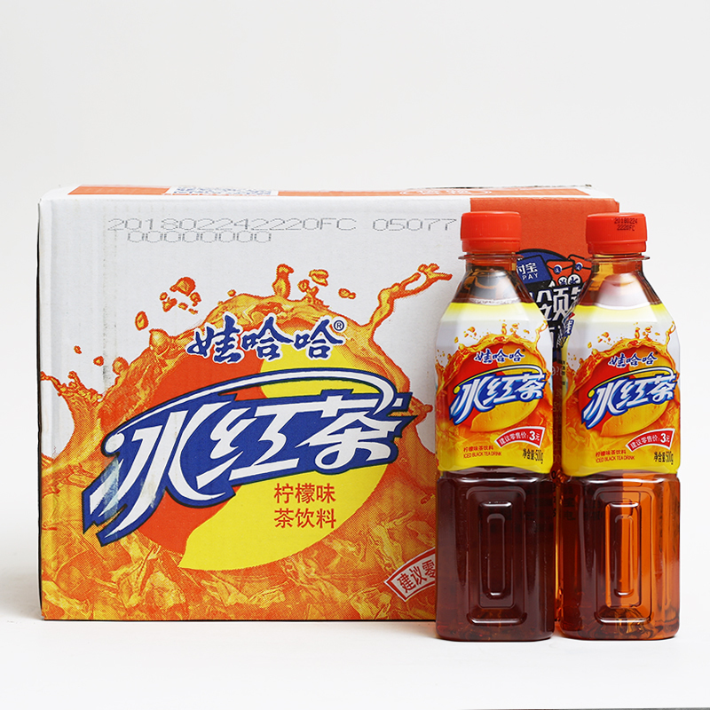 规格整箱装500g15瓶柠檬味冰红茶瓶装夏季清凉饮品饮料500ml瓶茶饮料