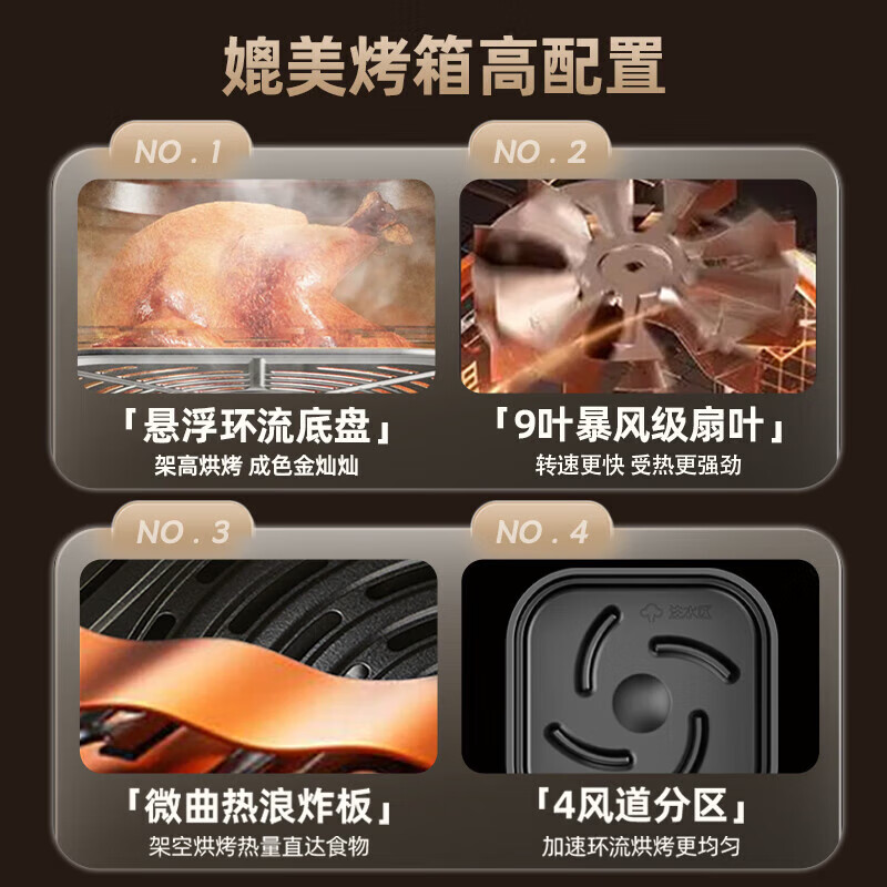 小熊(Bear)5升可视全自动低音空气炸锅QZG-H15U8高清大图