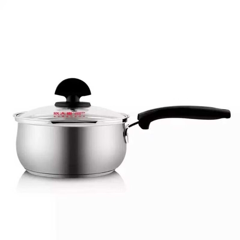 炊大皇(COOKER KING)弧形不锈钢奶锅CK82039高清大图