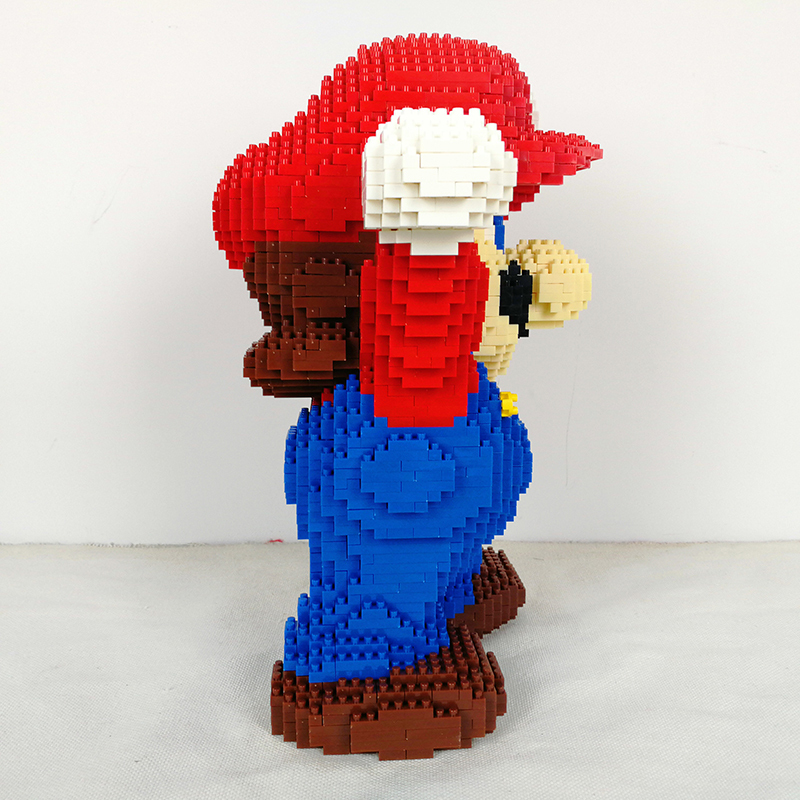微型拼插钻石成人小颗粒拼装积木兼容乐高儿童马里奥男女diy拼图