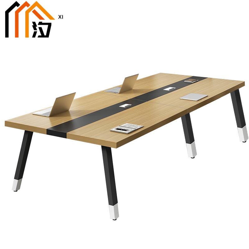 汐 长条会议桌 240cm 张高清大图