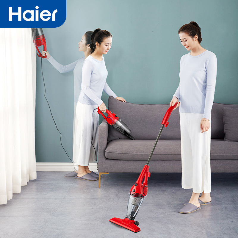海尔haier吸尘器家用手持立式有线吸尘器二合一强劲大吸力htc2160r