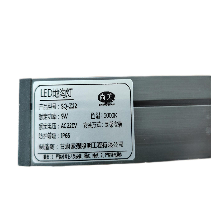尚关(SHANGGUAN)LED 地沟灯 SQ-Z22 9W 5000K高清大图