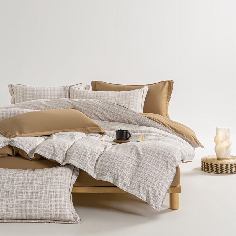 無印良品“活性”新棉四件套-伊卡高清大图